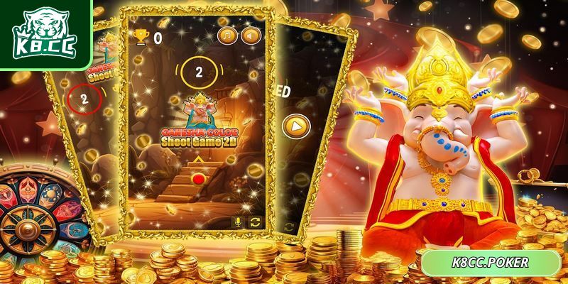 Ganesha Vàng là trò chơi độc đáo, hội tụ sự tinh tế 